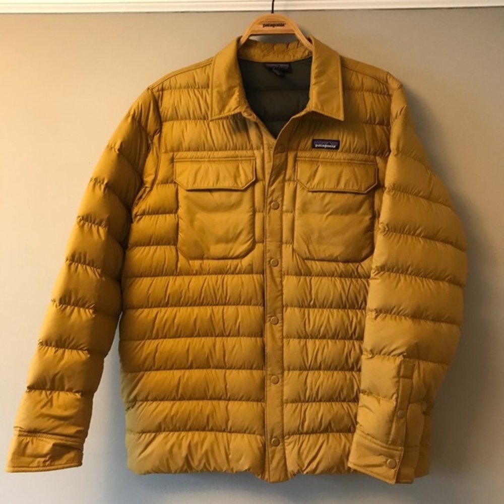 Men's Silent Down Shirt Jacket